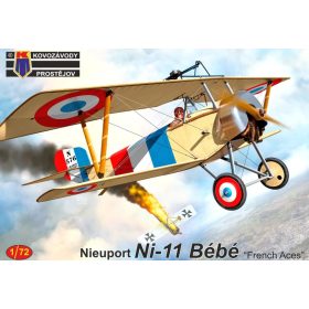   KPM0449 Nieuport Ni-11 BéBé “French Aces” repülőgép makett 1/72