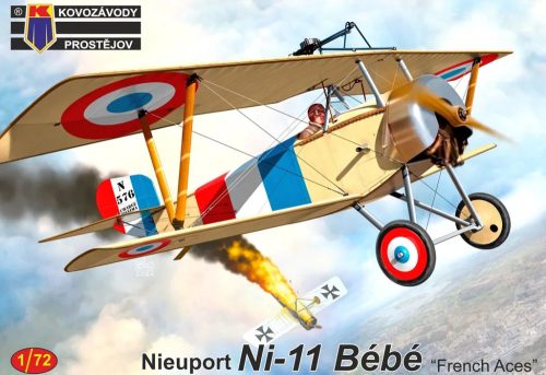 KPM0449 Nieuport Ni-11 BéBé “French Aces” repülőgép makett 1/72