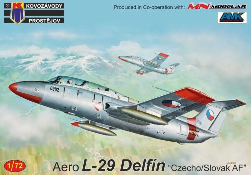 KPM0458 Aero L-29 Delfín “Czecho/Slovak AF” repülőgép makett 1/72
