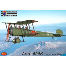   KPM0461 Avro 504K “Japanese Users” repülőgép makett 1/72