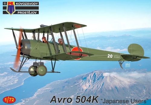 KPM0461 Avro 504K “Japanese Users” repülőgép makett 1/72