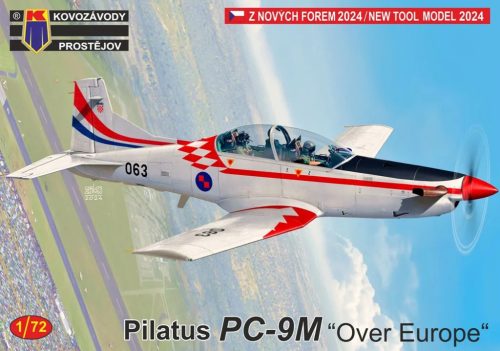 KPM0468 Pilatus PC-9M “Over Europe” repülőgép makett 1/72