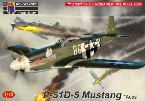 KPM0483 North American P-51D-5 Mustang “Aces” repülőgép makett 1/72