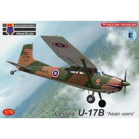   KPM0495 Cessna U-17B “Asian users” repülőgép makett 1/72