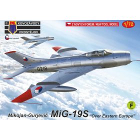   KPM0496 MiG-19S „Over Eastern Europe“ repülőgép makett 1/72