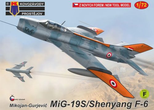 KPM0497 MiG-19S / Shenyang F-6 repülőgép makett 1/72