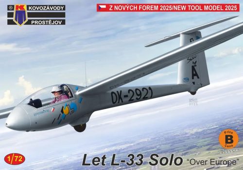 KPM0498 Let L-33 Solo „Over Europe“ vitorlázógép makett 1/72