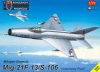 KPM0502 MiG-21F-13/S-106 „Vodochody Plant“ repülőgép makett 1/72