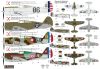 KPM0510 Curtiss P-36A/C/H-75A „Hawk“ repülőgép makett 1/72