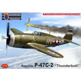   KPM0512 Republic P-47C-2 "Thunderbolt" repülőgép makett 1/72