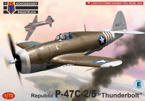 KPM0514 Republic P-47C-2/5 "Thunderbolt" repülőgép makett 1/72