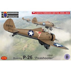   KPM0516 Boeing P-26 Peashooter "USAF" repülőgép makett 1/72