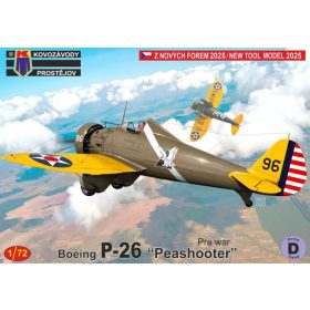   KPM0517 Boeing P-26 Peashooter "Pre war" repülőgép makett 1/72