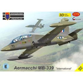   KPM0525 Aermacchi MB-339 „International“ repülőgép makett 1/72