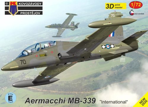 KPM0525 Aermacchi MB-339 „International“ repülőgép makett 1/72