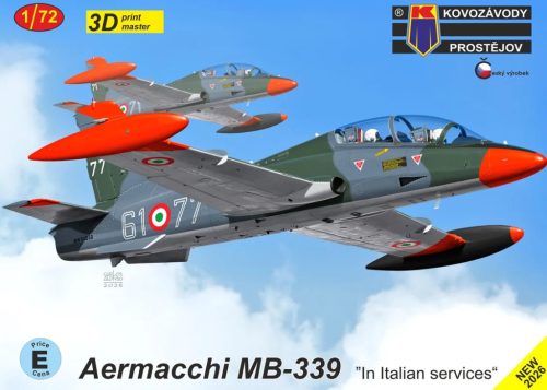 KPM0527 Aermacchi MB-339 „In Italian services““ repülőgép makett 1/72