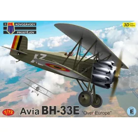   KPM0533 Avia BH-33E „Over Europe“ repülőgép makett 1/72