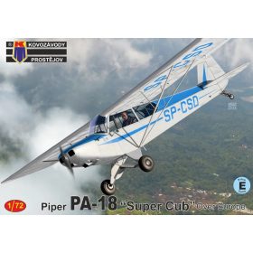   KPM0536 Piper PA-18 „Super Cub“ Over Europe repülőgép makett 1/72