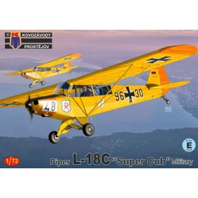   KPM0537 Piper L-18C „Super Cub“ Military repülőgép makett 1/72