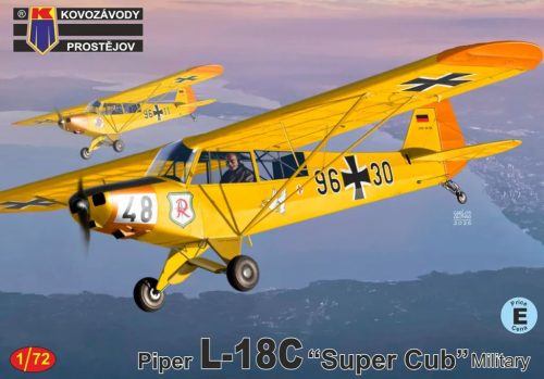 KPM0537 Piper L-18C „Super Cub“ Military repülőgép makett 1/72