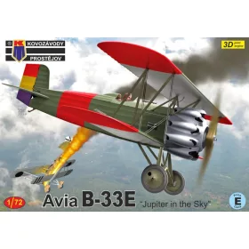   KPM0543 Avia B-33E „Jupiter in the Sky“ repülőgép makett 1/72