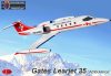 KPM14409 Learjet 35 “Ambulance” repülőgép makett 1/72