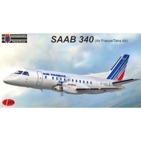   KPM2003 SAAB 340 (Air France/Tatra Air) repülőgép makett 1/200