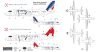 KPM2003 SAAB 340 (Air France/Tatra Air) repülőgép makett 1/200
