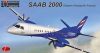 KPM2004 SAAB 2000 (Eastern Airways/Air France) repülőgép makett 1/200