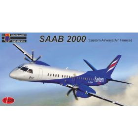   KPM2004 SAAB 2000 (Eastern Airways/Air France) repülőgép makett 1/200