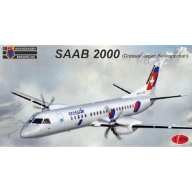   KPM2006 SAAB 2000 (Crossair/Japan Air Inspection) repülőgép makett 1/200