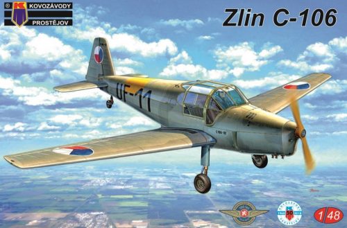 KPM4809 Zlin C-106 repülőgép makett 1/48