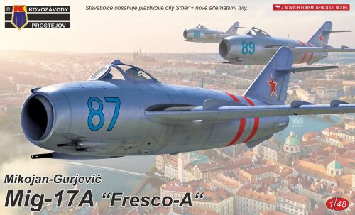 KPM4824 MiG-17 „Fresco-A“ repülőgép makett 1/48