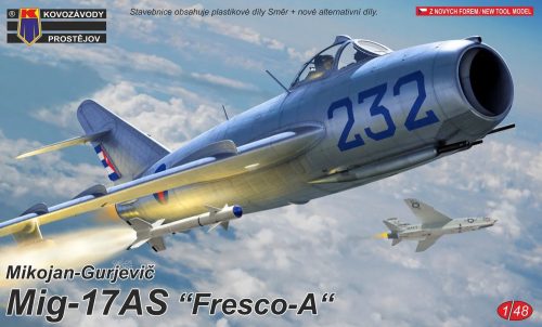 KPM4825 MiG-17AS „Fresco-A“ repülőgép makett 1/48