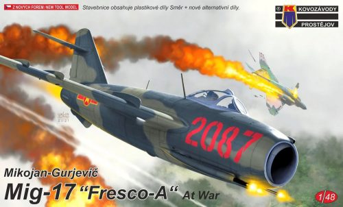KPM4826 MiG-17 „Fresco-A“ At War repülőgép makett 1/48