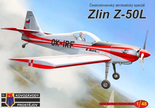 KPM4828 Zlin Z-50L repülőgép makett 1/48