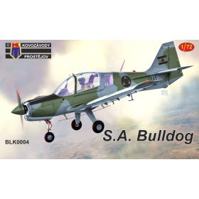 KPM BLK004 S.A. Bulldog repülőgép makett 1/72