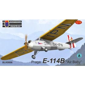 KPM BLK006 Praga E-114 Baby repülőgép makett 1/72
