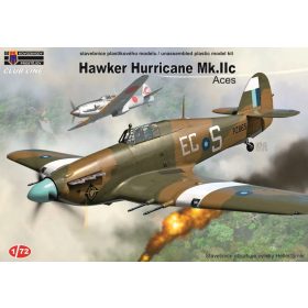   KPM CLK0011 Hawker Hurricane Mk.IIc “Aces” repülőgép makett 1/72