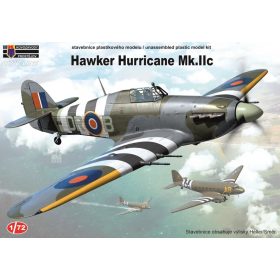   KPM CLK0012 Hawker Hurricane Mk.IIc “Aces” repülőgép makett 1/72
