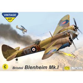   KPV7204 Bristol Blenheim Mk.I (VINTAGE KP) repülőgép makett 1/72