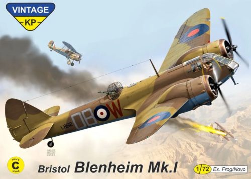 KPV7204 Bristol Blenheim Mk.I (VINTAGE KP) repülőgép makett 1/72