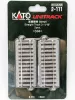 Kato 2-111 Unitrack egyenes sín, ágyazatos, 94 mm - 2 db (H0)