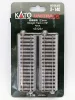 Kato 2-140 Unitrack egyenes sín, ágyazatos, 123 mm - 4 db (H0)