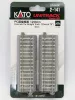 Kato 2-141 Unitrack egyenes sín, betonaljas ágyazatos, 123 mm - 4 db (H0)