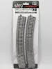 Kato 2-242 Unitrack betonaljas döntött íves sín, ágyazatos (R730-PCAL/R730-PCAR) - 2 db (H0)