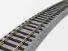 Kato 2-290 Unitrack íves sín, ágyazatos (R867-10) - 2 db (H0)
