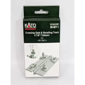   Kato 20-027-1 Unitrack egyenes amerikai útátjáró, ágyazatos (N)