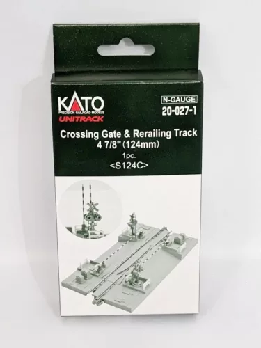 Kato 20-027-1 Unitrack egyenes amerikai útátjáró, ágyazatos (N)