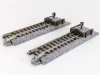 Kato 20-047 Unitrack egyenes sín japán ütközőbakkal, ágyazatos, 62 mm - 2 db (N)